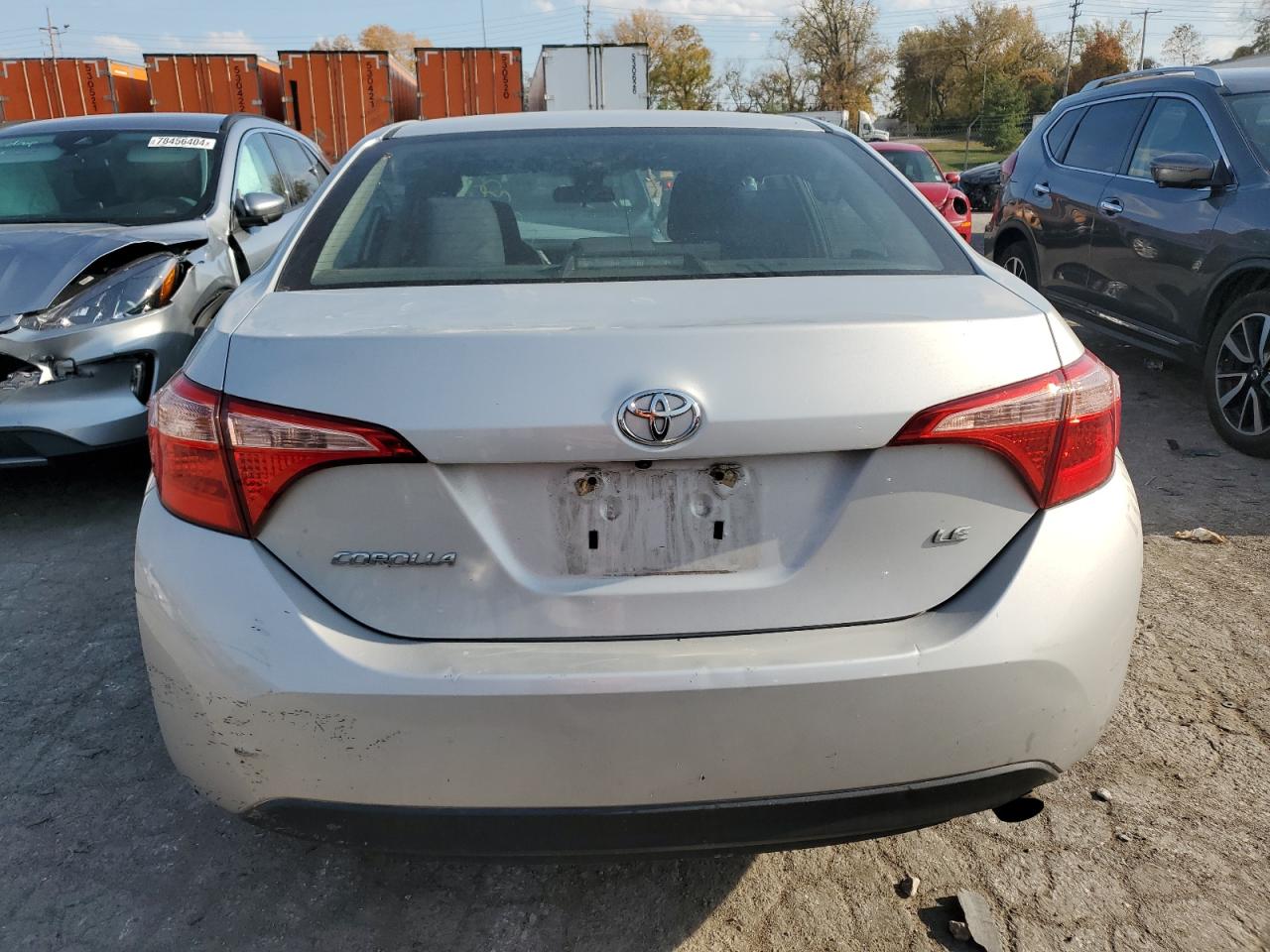 2018 Toyota Corolla VIN 2T1BURHE8JC072475 Copart auction photo, front end damage thumbnail 6