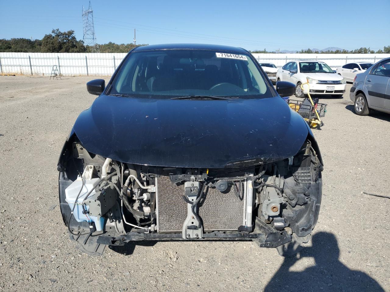 2018 Nissan Sentra VIN 3N1AB7AP3JY276220 Copart auction photo, front end damage thumbnail 5