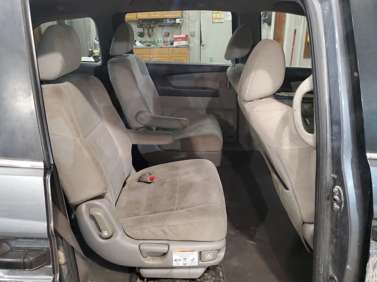2011 Honda Odyssey VIN 5FNRL5H26BB030271 Copart auction photo, front end / side damage thumbnail 11