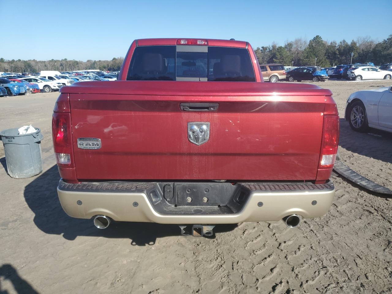 2012 Dodge RAM VIN 1C6RD6PTXCS208305 Copart auction photo, front end / undercarriage damage thumbnail 6