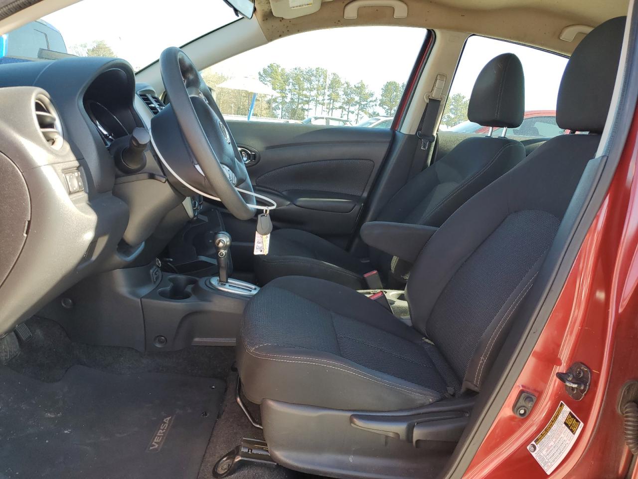 2017 Nissan Versa VIN 3N1CN7AP8HL810383 Copart auction photo, front end damage thumbnail 7