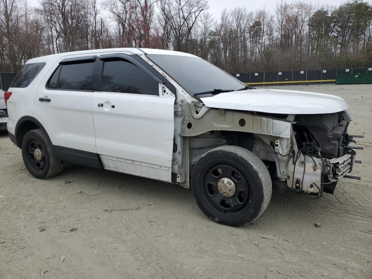 2018 Ford Explorer VIN 1FM5K8AR9JGB59213 Copart auction photo, front end / side damage thumbnail 4