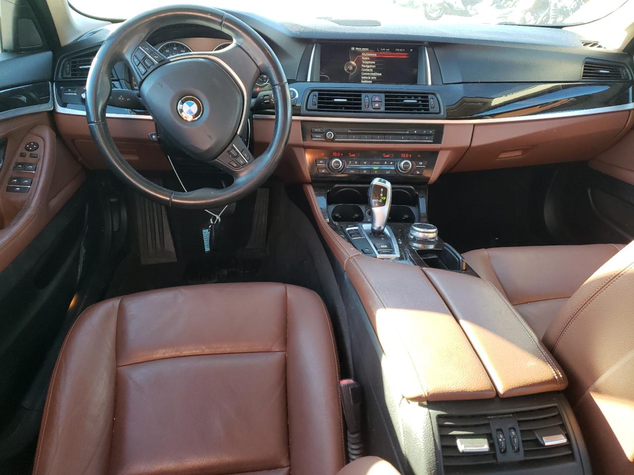 2015 BMW 5er VIN WBA5A5C53FD520523 Copart auction photo, normal wear damage thumbnail 8