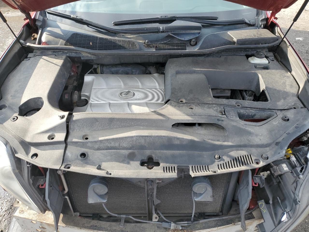2010 Lexus RX VIN 2T2BK1BA9AC062501 Copart auction photo, front end / side damage thumbnail 11