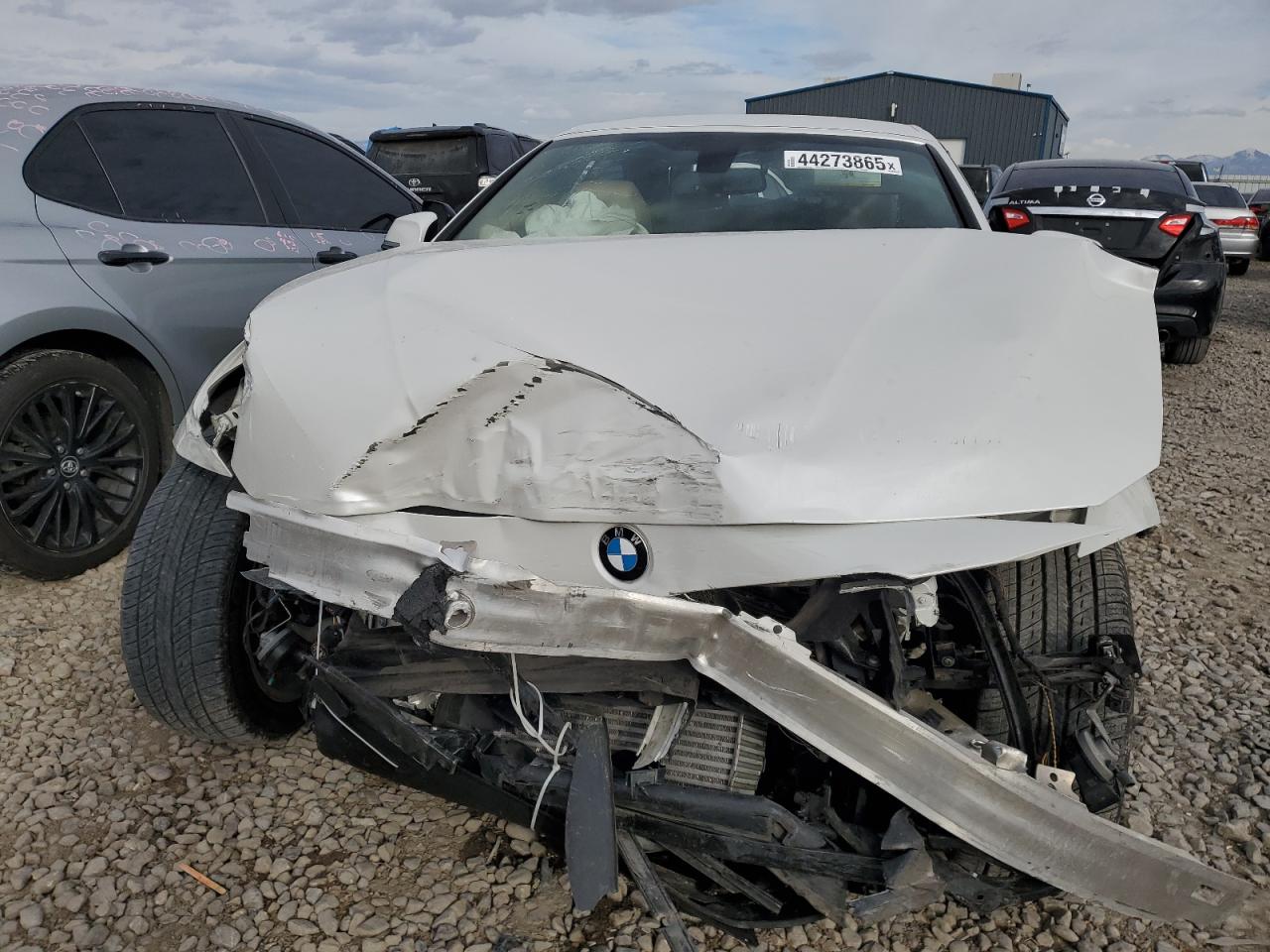2014 BMW 4er VIN WBA3T1C53EPS98007 Copart auction photo, front end damage thumbnail 5