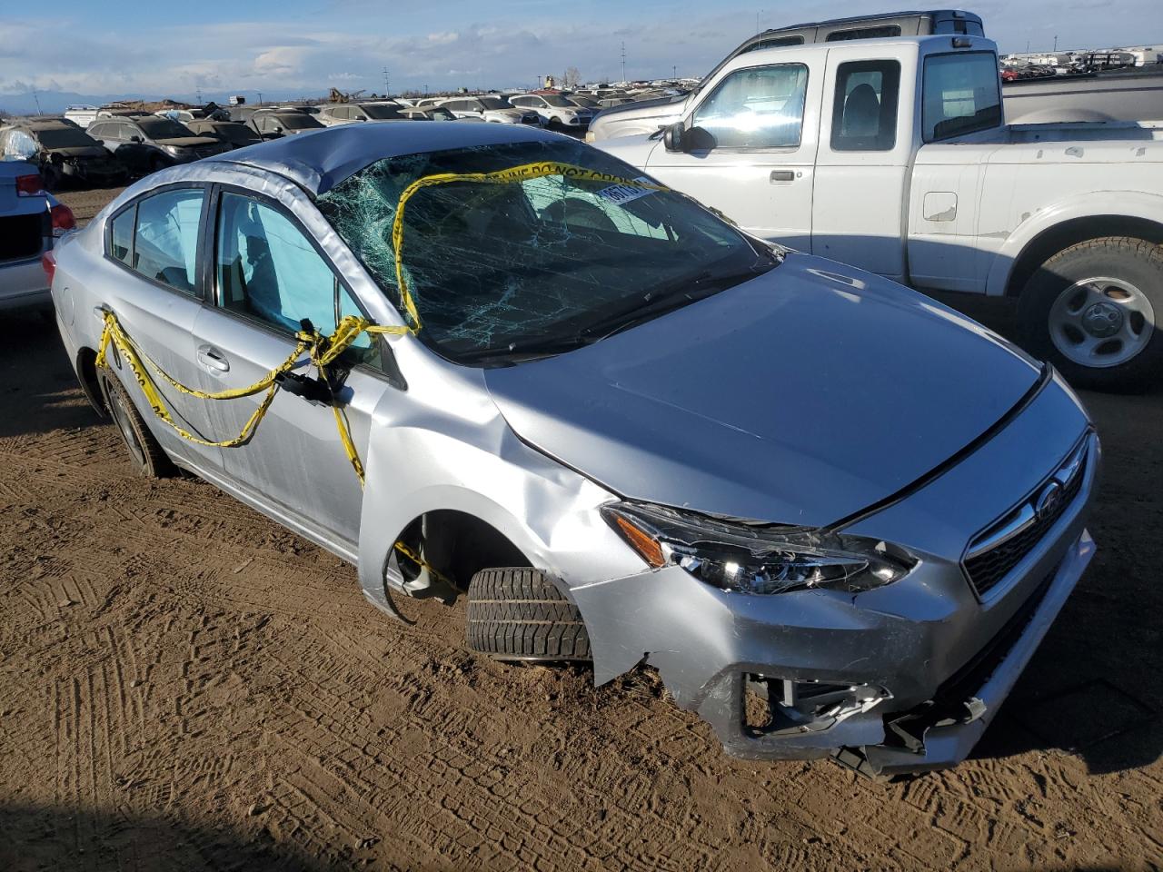2018 Subaru Impreza VIN 4S3GKAA62J3602559 Copart auction photo, rollover damage thumbnail 4