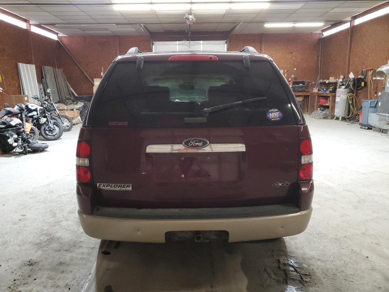 2008 Ford Explorer VIN 1FMEU74E98UA75708 Copart auction photo, front end damage thumbnail 6