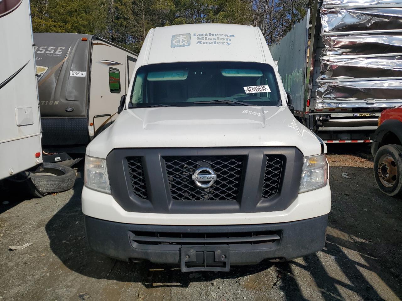 2012 Nissan NV VIN 1N6AF0LX7CN103142 Copart auction photo, side damage thumbnail 5