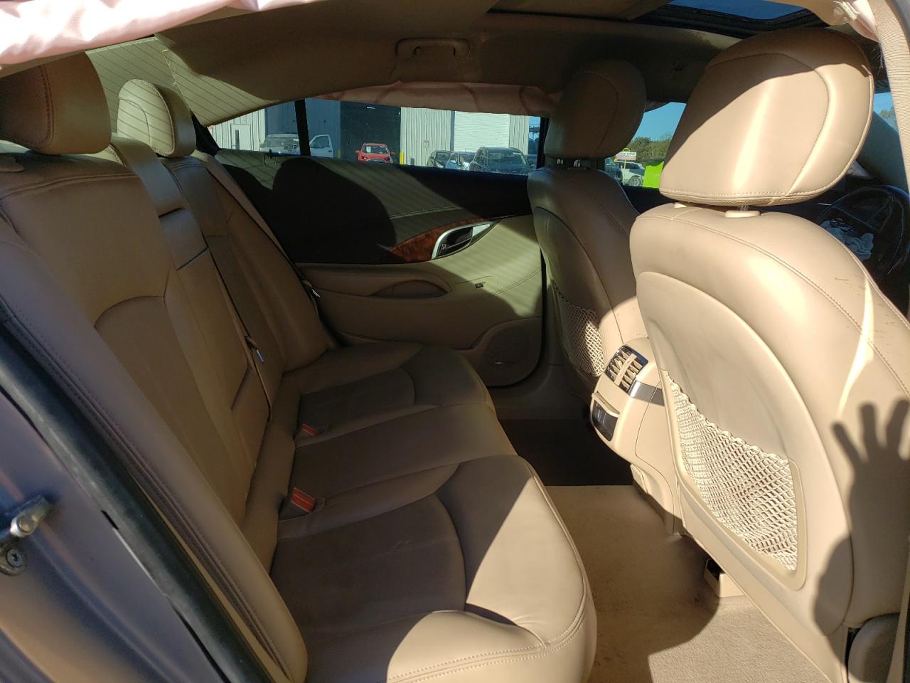2010 Buick LaCrosse VIN 1G4GE5EV9AF237193 Copart auction photo, front end damage thumbnail 11