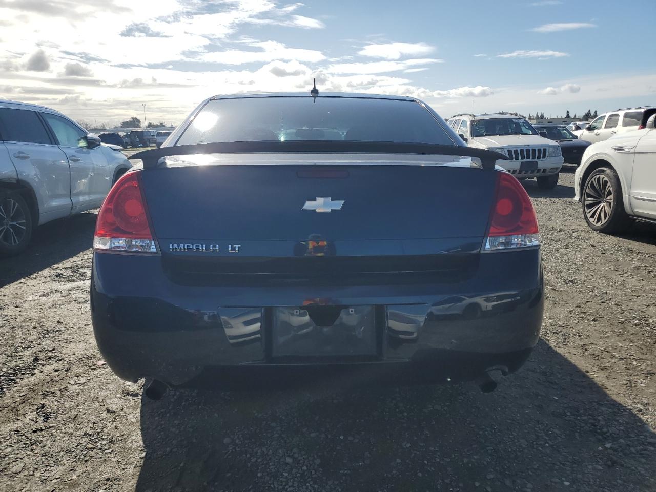 2012 Chevrolet Impala VIN 2G1WB5E37C1183242 Copart auction photo, side / front end damage thumbnail 6
