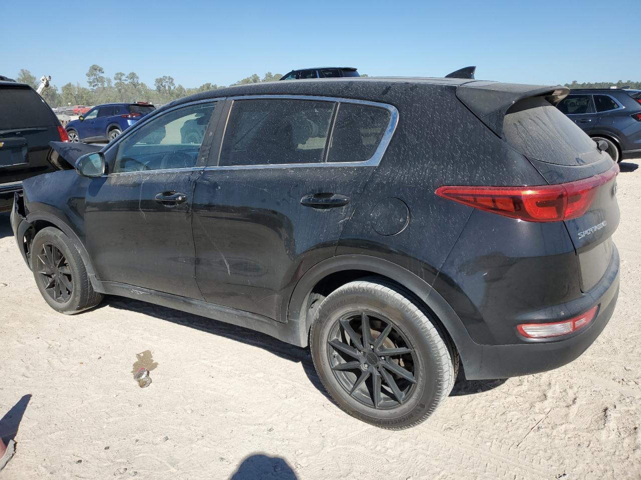 2018 KIA Sportage VIN KNDPM3ACXJ7352153 Copart auction photo, front end damage thumbnail 2