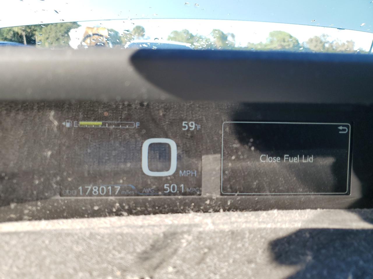 2018 Toyota Prius VIN JTDKBRFU9J3593102 Copart auction photo, front end / rear end damage thumbnail 9