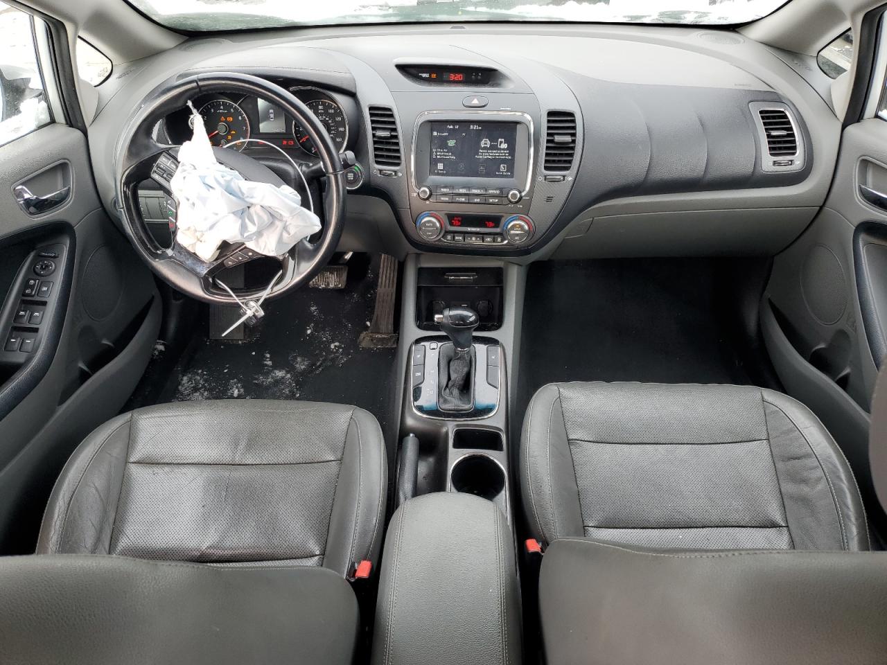 2017 KIA Forte VIN 3KPFL4A83HE038015 Copart auction photo, front end damage thumbnail 8