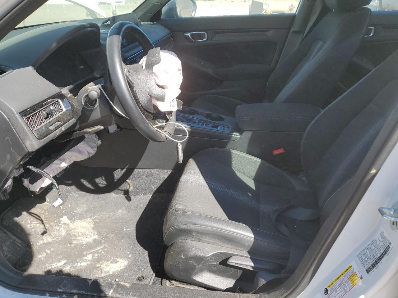 2022 Honda Civic VIN 2HGFE2F55NH584815 Copart auction photo, front end damage thumbnail 7