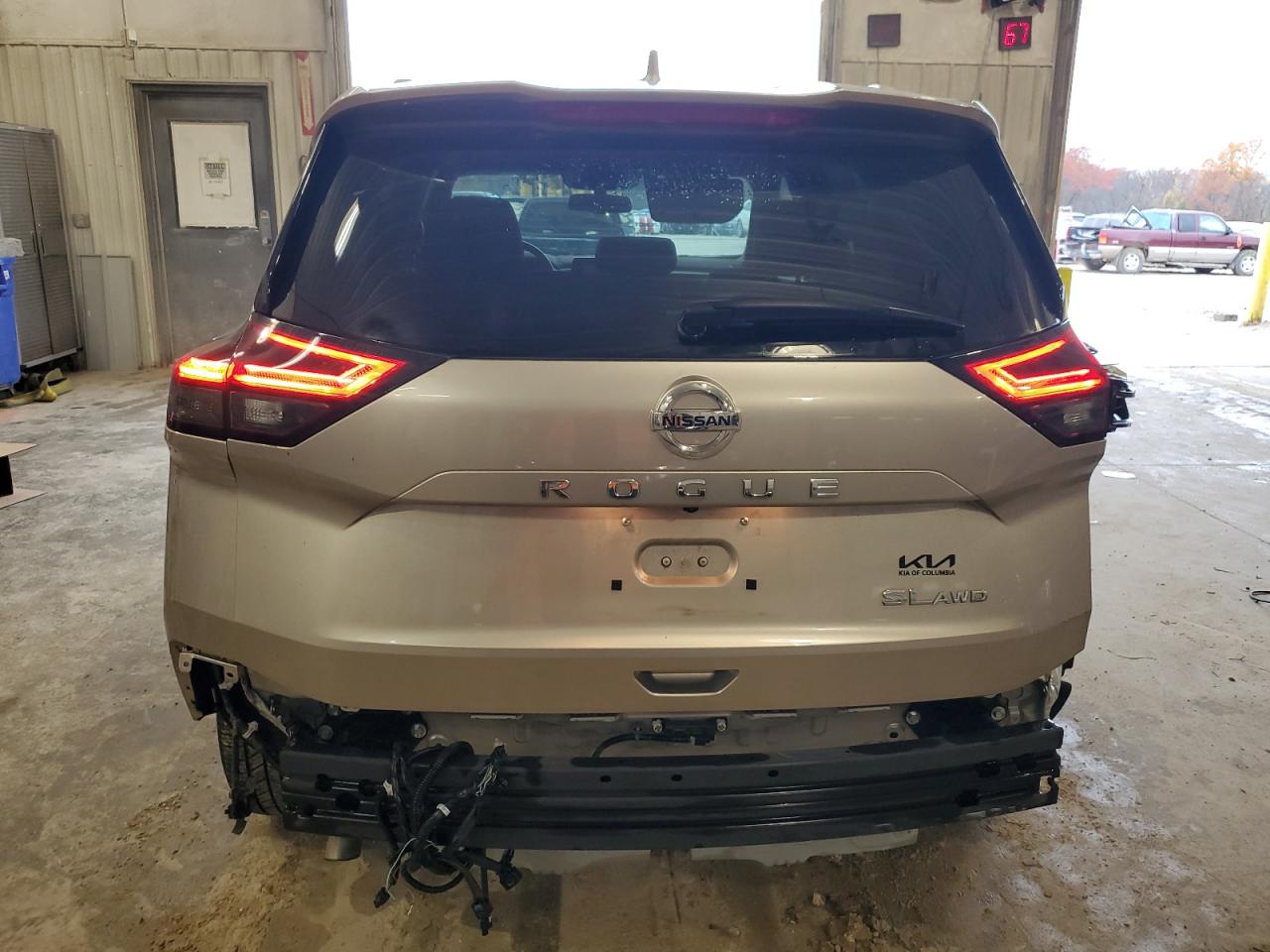 2021 Nissan Rogue VIN JN8AT3CB1MW229854 Copart auction photo, rear end damage thumbnail 6