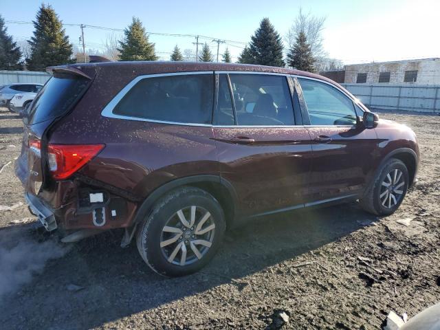 2021 Honda Pilot VIN 5FNYF6H55MB061193 Copart auction photo, rear end damage thumbnail 3