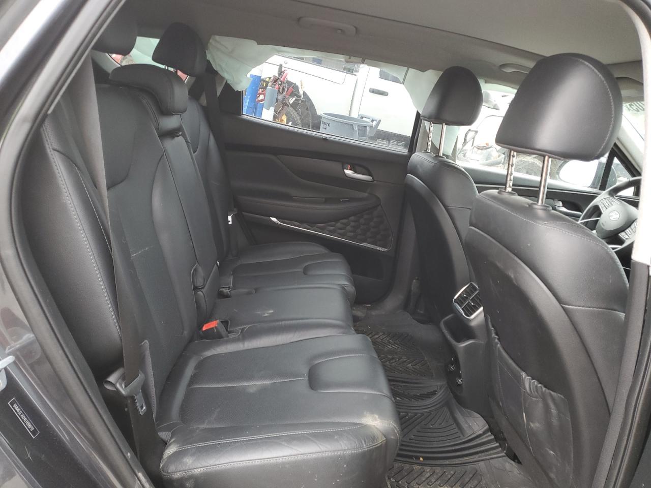 2020 Hyundai Santa Fe VIN 5NMS3CAD4LH200712 Copart auction photo, rear end / side damage thumbnail 11