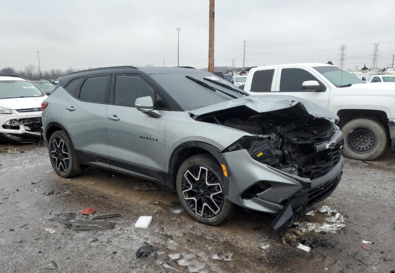 2024 Chevrolet Blazer VIN 3GNKBERS7RS154156 Copart auction photo, front end damage thumbnail 4