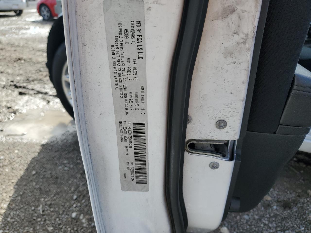 2016 Dodge Charger VIN 2C3CDXCT5GH347334 Copart auction photo, front end damage thumbnail 14