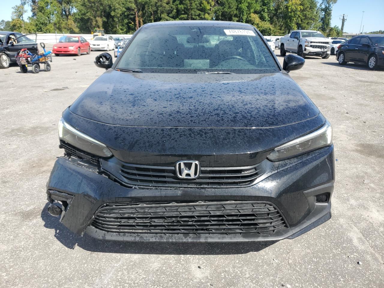 2023 Honda Civic VIN 2HGFE2F59PH520201 Copart auction photo, front end / side damage thumbnail 5