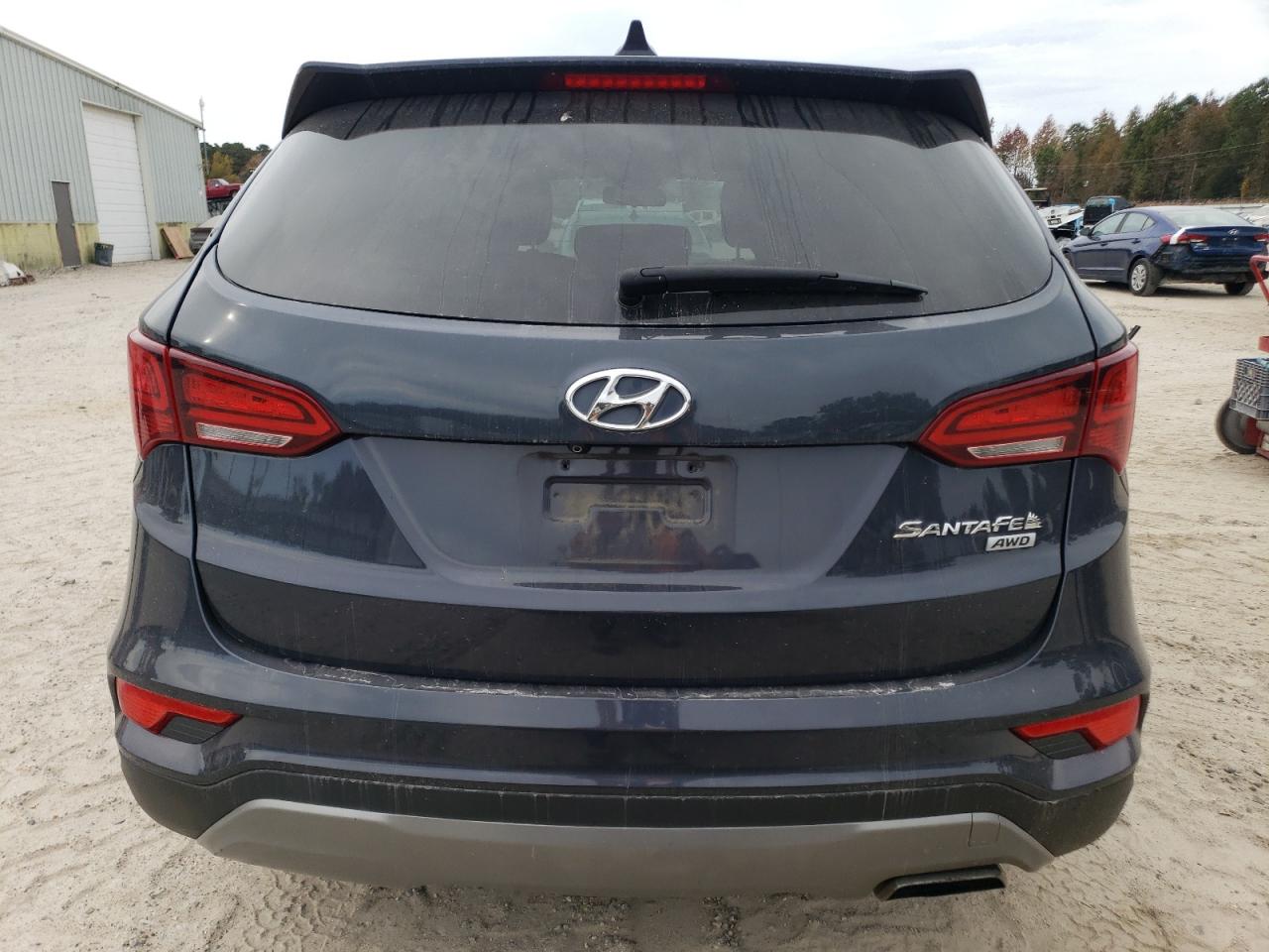2017 Hyundai Santa Fe VIN 5XYZTDLB0HG430846 Copart auction photo, mechanical / minor dent/scratches damage thumbnail 6