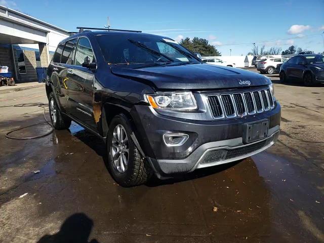 2015 Jeep Grand Cherokee VIN 1C4RJFBG9FC216342 Copart auction photo, front end / side damage thumbnail 14