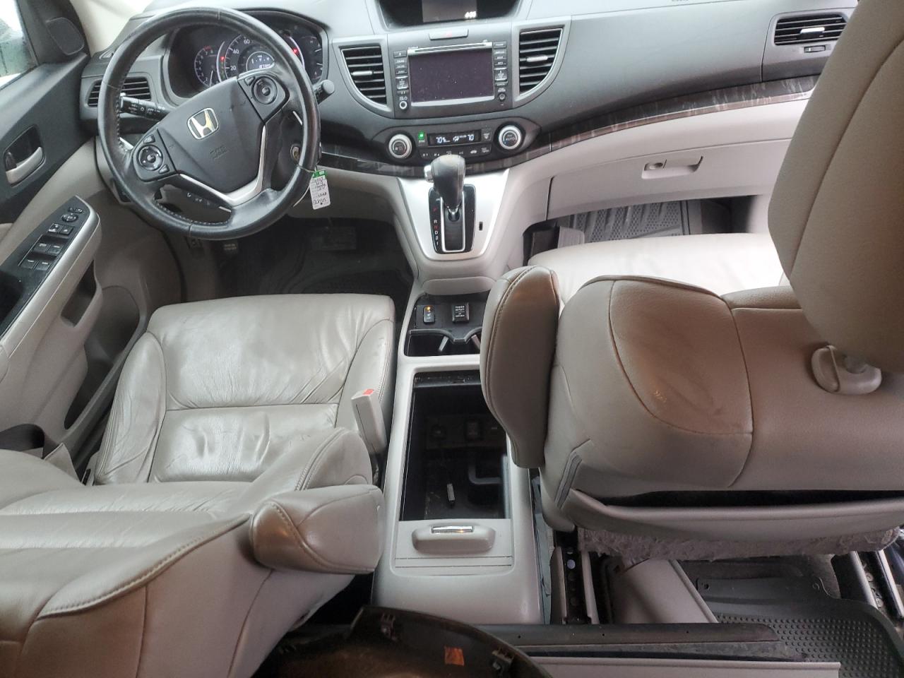 2013 Honda CR-V VIN 2HKRM3H76DH502387 Copart auction photo, side damage thumbnail 8