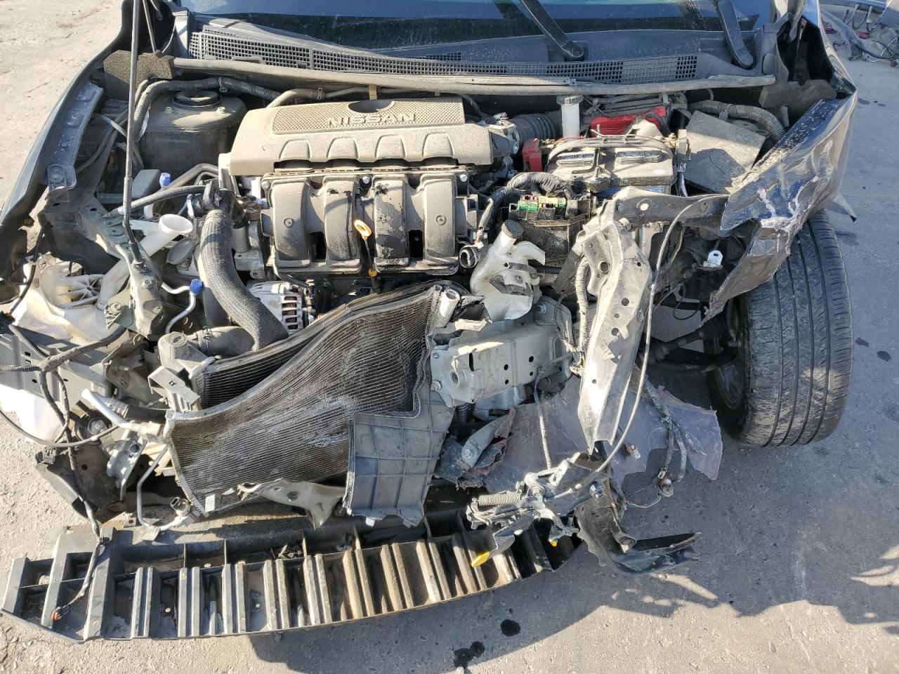 2019 Nissan Sentra VIN 3N1AB7AP9KY344943 Copart auction photo, front end / rear end damage thumbnail 13