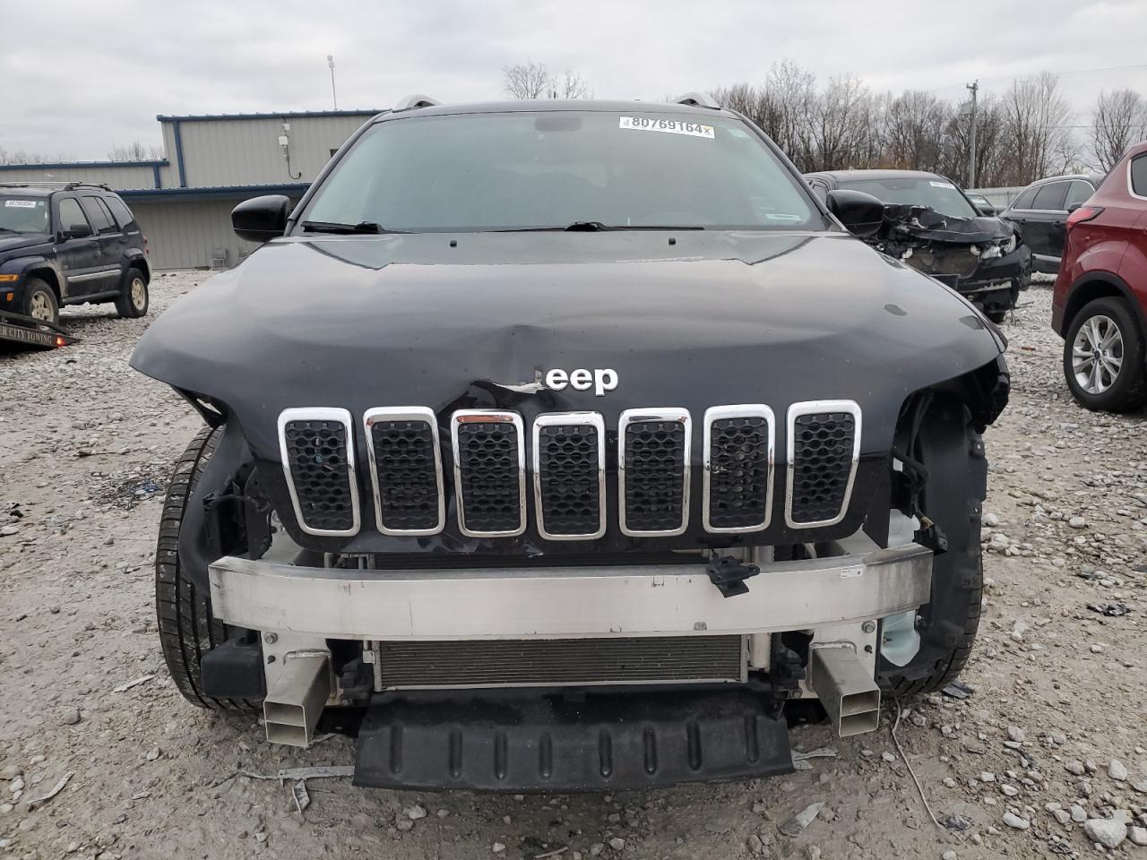2019 Jeep Grand Cherokee VIN 1C4PJMLX3KD127896 Copart auction photo, front end damage thumbnail 5
