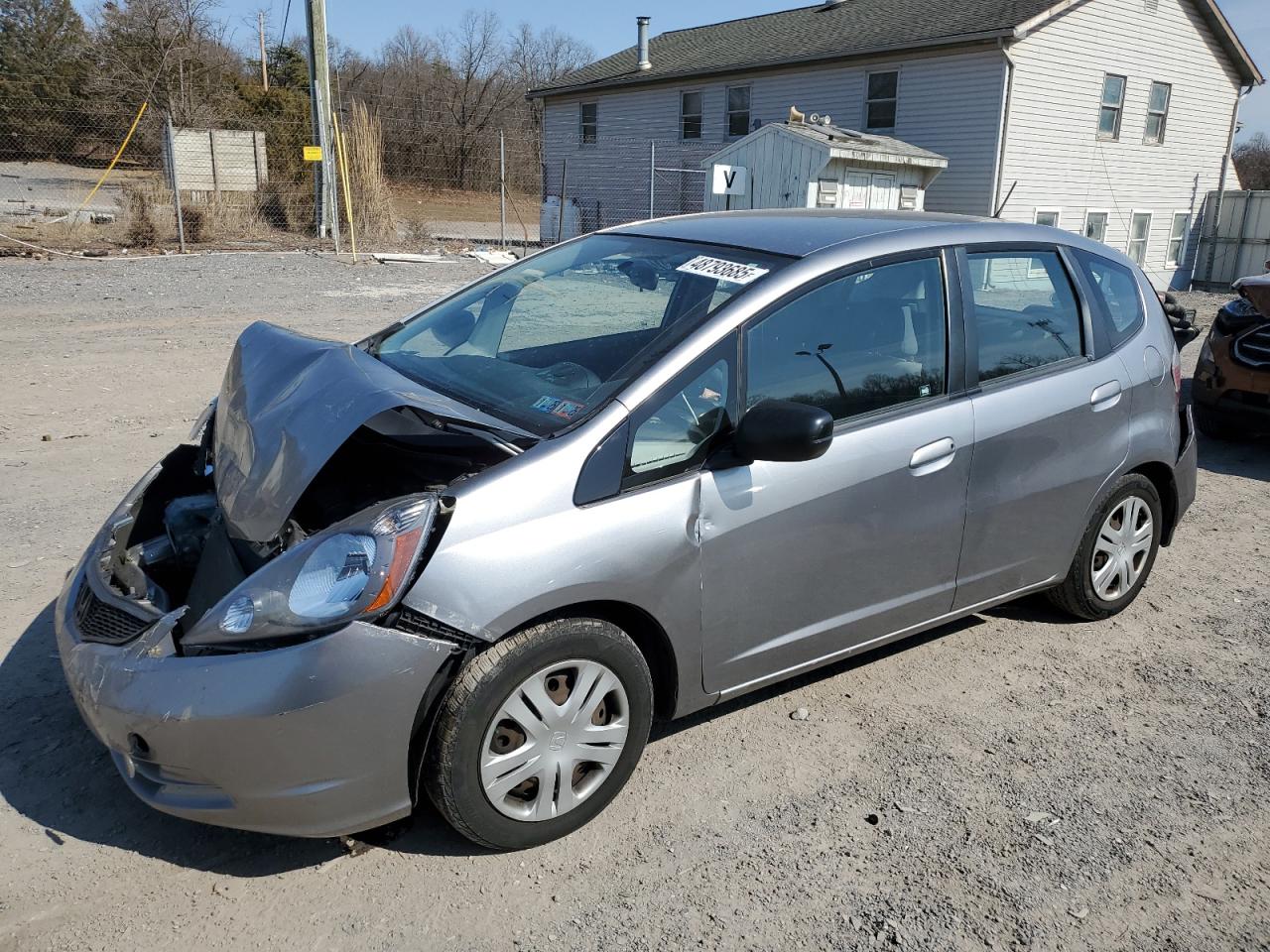2010 Honda Fit VIN JHMGE8H2XAS026694