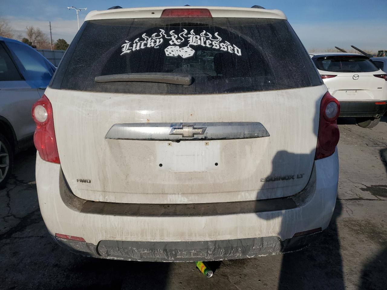 2015 Chevrolet Equinox VIN 2GNFLFEK4F6191119 Copart auction photo, side damage thumbnail 6