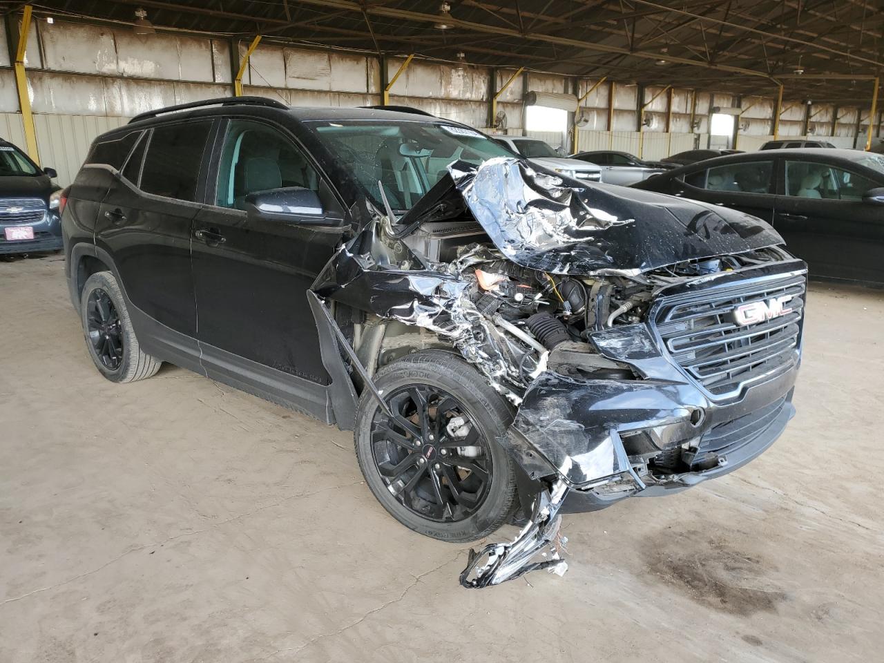 2022 GMC Terrain VIN 3GKALTEVXNL241256 Copart auction photo, front end damage thumbnail 4