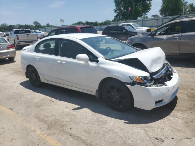 2009 Honda Civic VIN 19XFA16539E033014 Copart auction photo, front end damage thumbnail 4