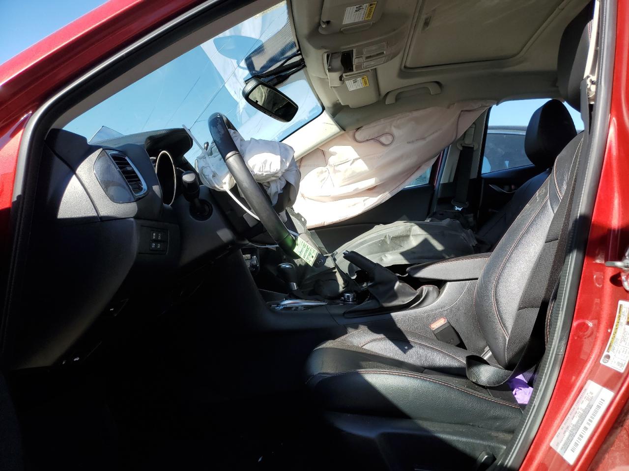 2016 Mazda 3 VIN JM1BM1X34G1296938 Copart auction photo, front end / side damage thumbnail 7