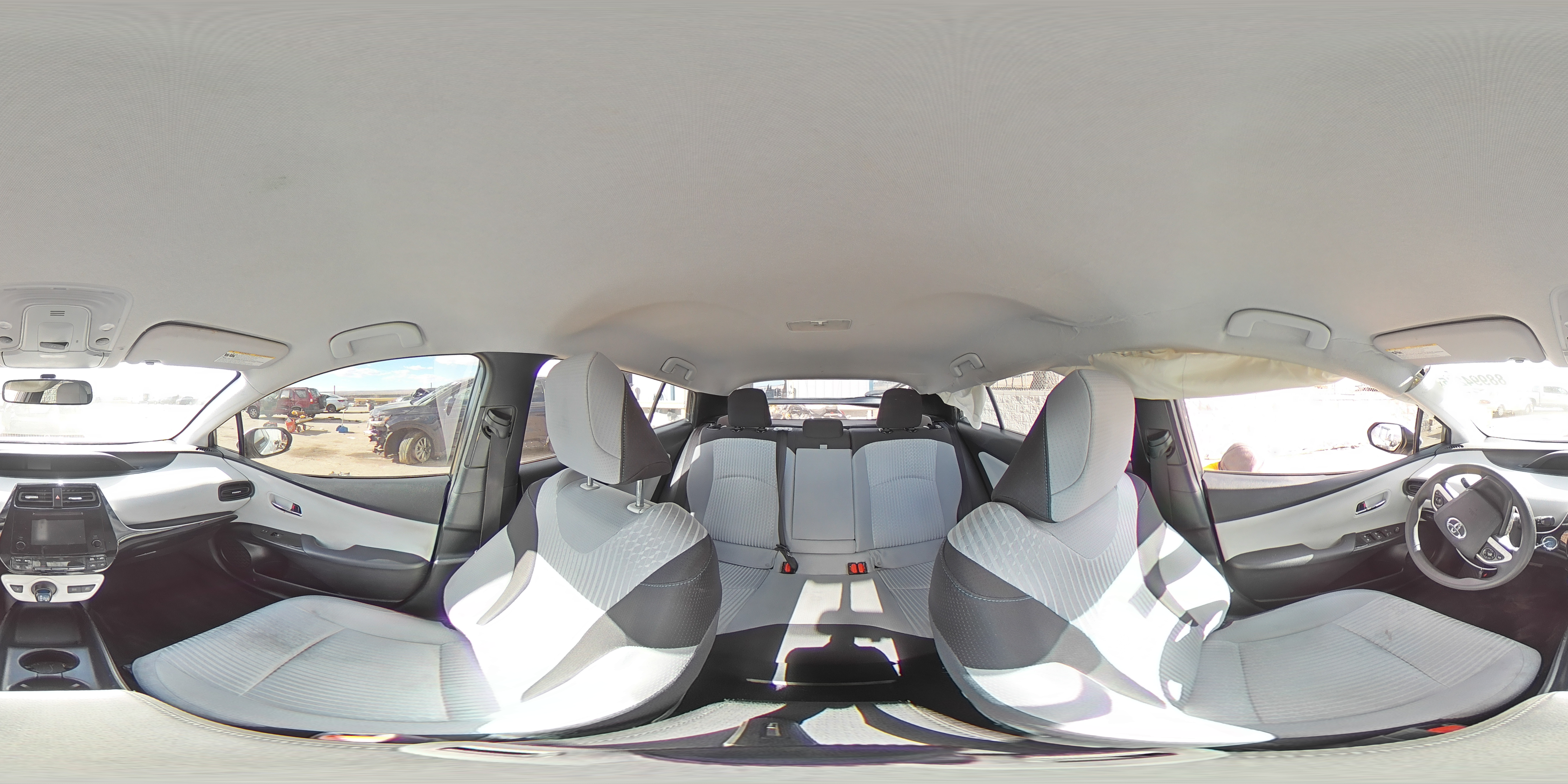 2016 Toyota Prius VIN JTDKBRFU3G3010810 Copart auction photo, side damage thumbnail 12