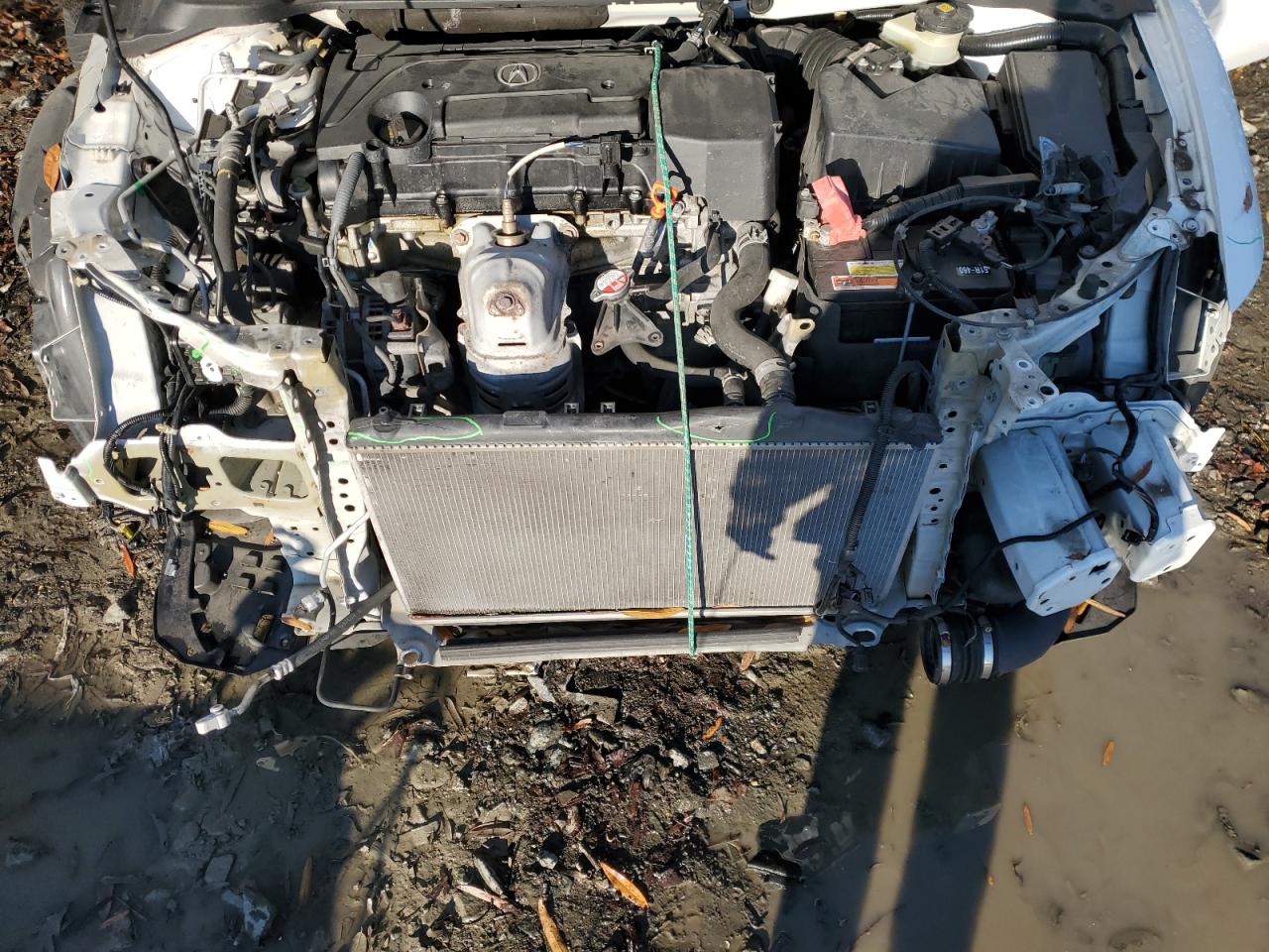 2016 Acura ILX VIN 19UDE2F7XGA012763 Copart auction photo, front end / minor dent/scratches damage thumbnail 11