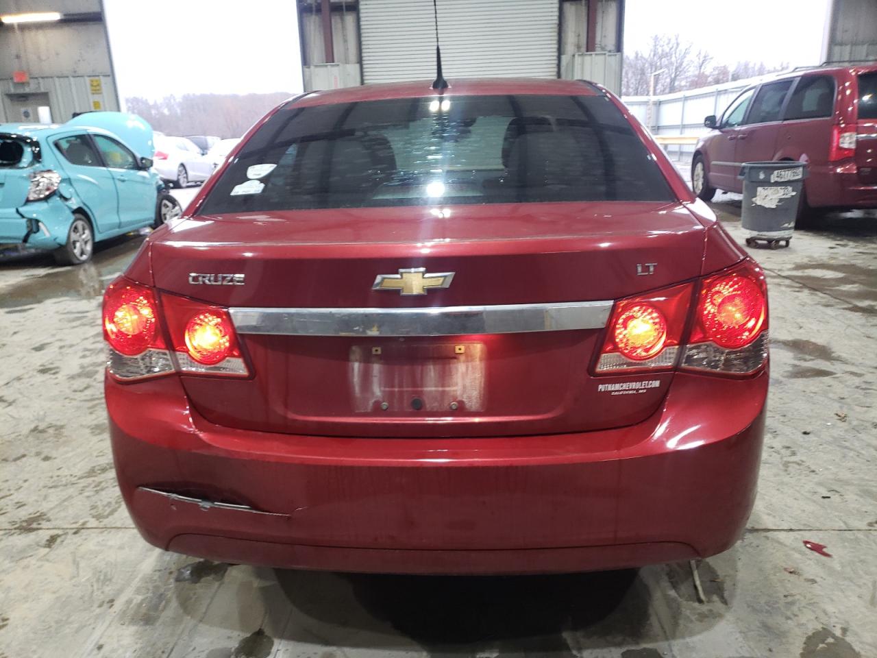 2013 Chevrolet Cruze VIN 1G1PC5SB2D7151672 Copart auction photo, side / hail damage thumbnail 6