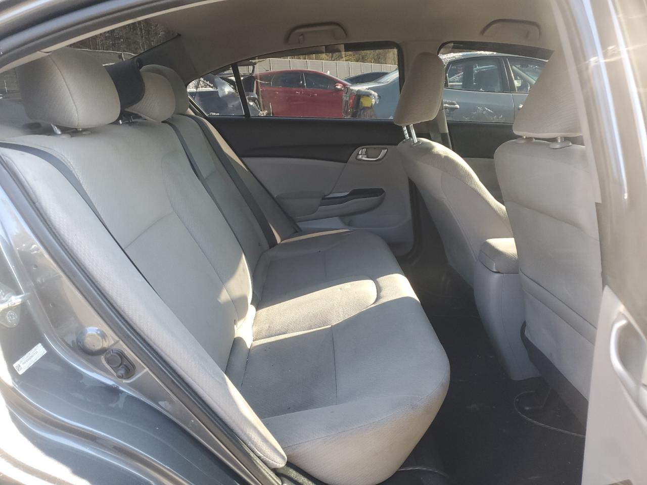 2013 Honda Civic VIN 19XFB2E52DE072125 Copart auction photo, front end damage thumbnail 10