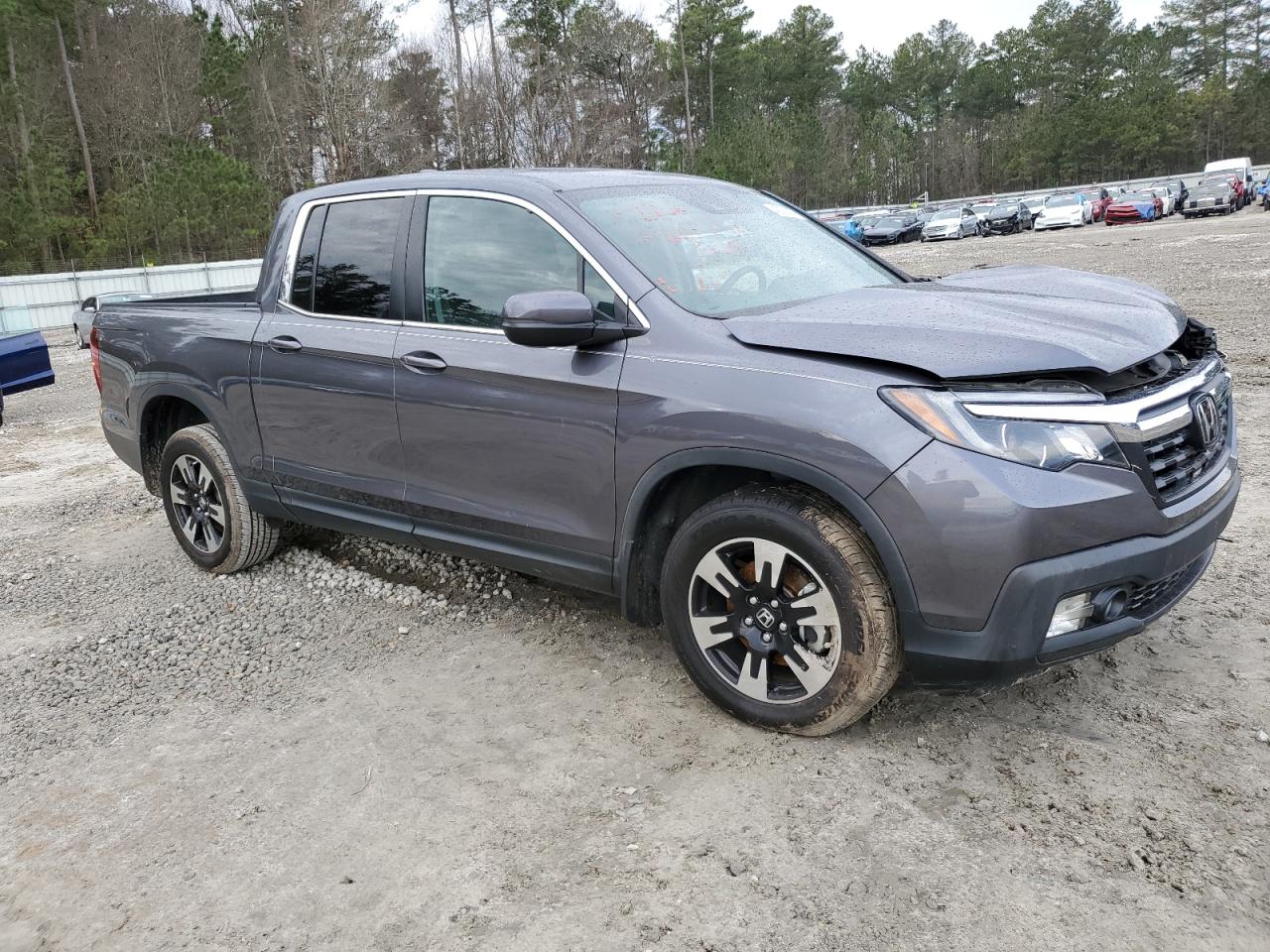 2020 Honda Ridgeline VIN 5FPYK3F58LB025324 Copart auction photo, front end damage thumbnail 4