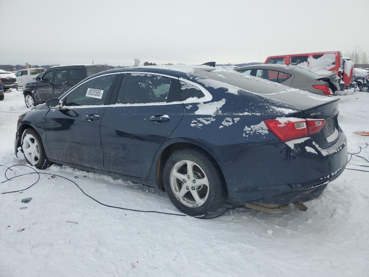 2018 Chevrolet Malibu VIN 1G1ZB5ST2JF161317 Copart auction photo, rollover damage thumbnail 2