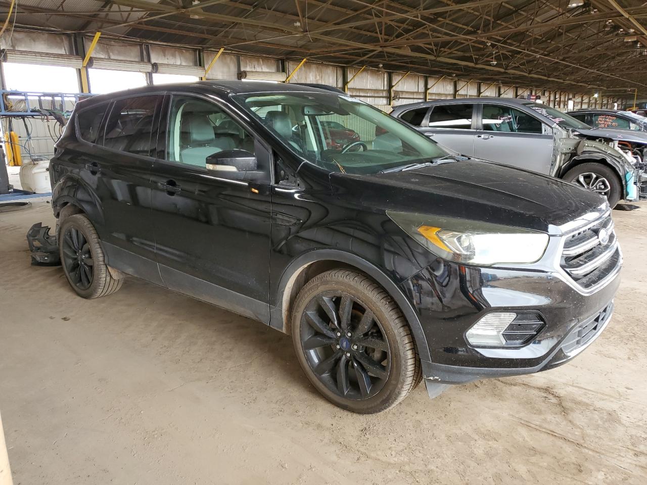 2017 Ford Escape VIN 1FMCU0JD1HUB06301 Copart auction photo, rear end damage thumbnail 4