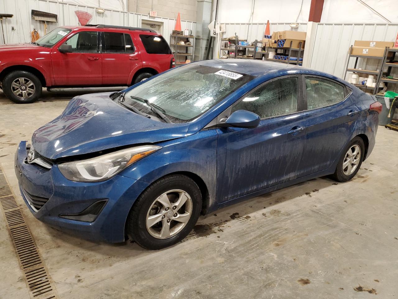 2014 Hyundai Elantra VIN KMHDH4AE5EU195696