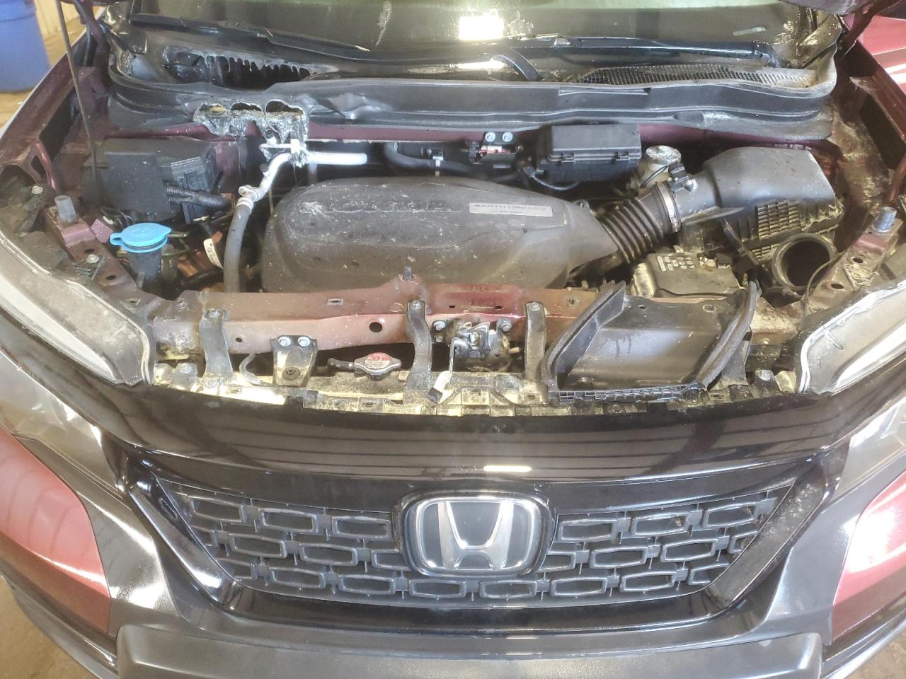 2019 Honda Passport VIN 5FNYF8H59KB014564 Copart auction photo, burn - interior damage thumbnail 12