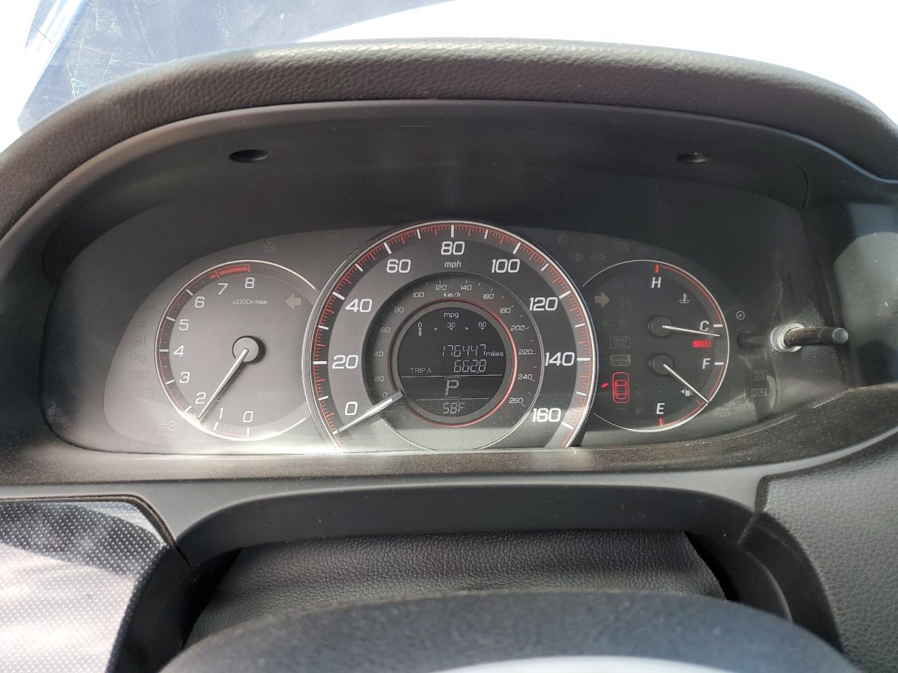 2015 Honda Accord VIN 1HGCR2F52FA122316 Copart auction photo, front end / side damage thumbnail 9