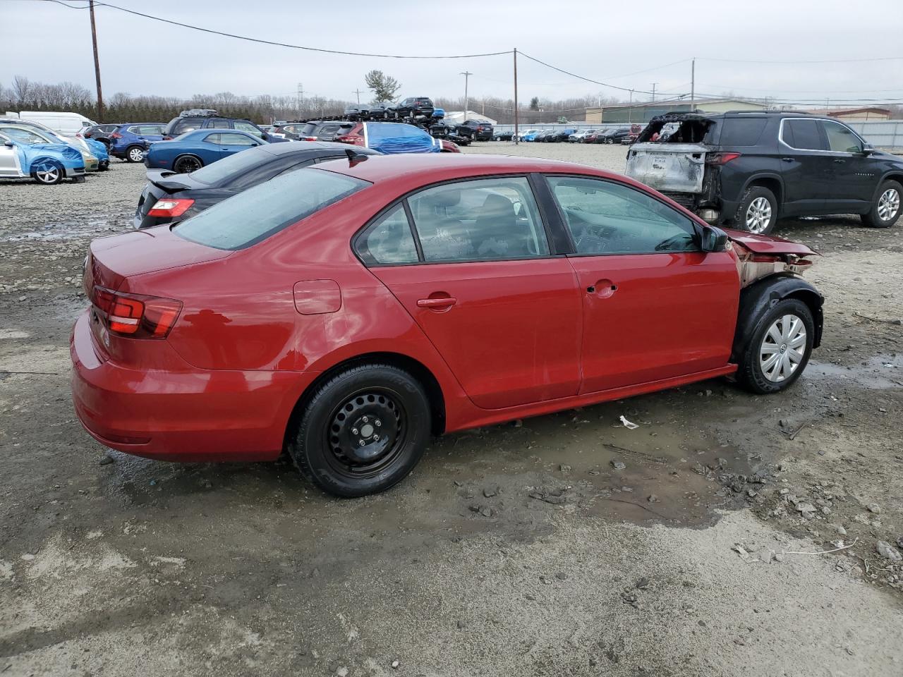 2016 Volkswagen Jetta VIN 3VW267AJ2GM319721 Copart auction photo, front end damage thumbnail 3