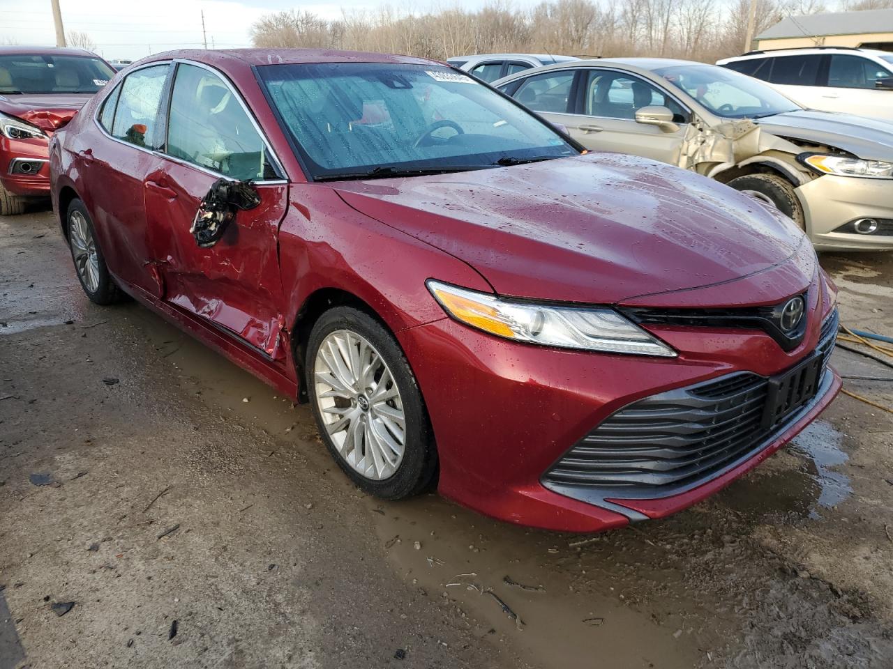 2018 Toyota Camry VIN 4T1B11HK8JU529171 Copart auction photo, side damage thumbnail 4