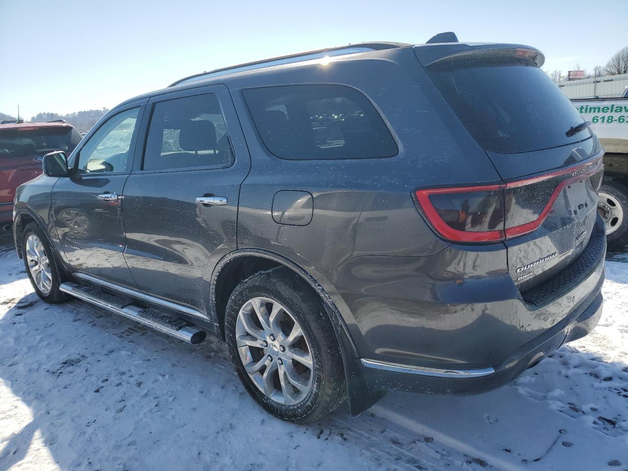 2016 Dodge Durango VIN 1C4RDJEGXGC323472 Copart auction photo, side damage thumbnail 2