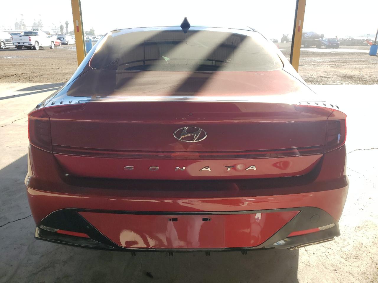 2023 Hyundai Sonata VIN KMHL64JA6PA305111 Copart auction photo, front end / undercarriage damage thumbnail 6
