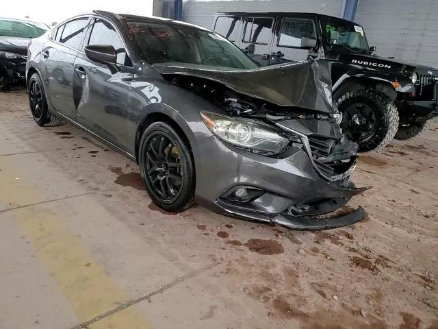 2015 Mazda 6 VIN JM1GJ1W65F1176056 Copart auction photo, front end / side damage thumbnail 11