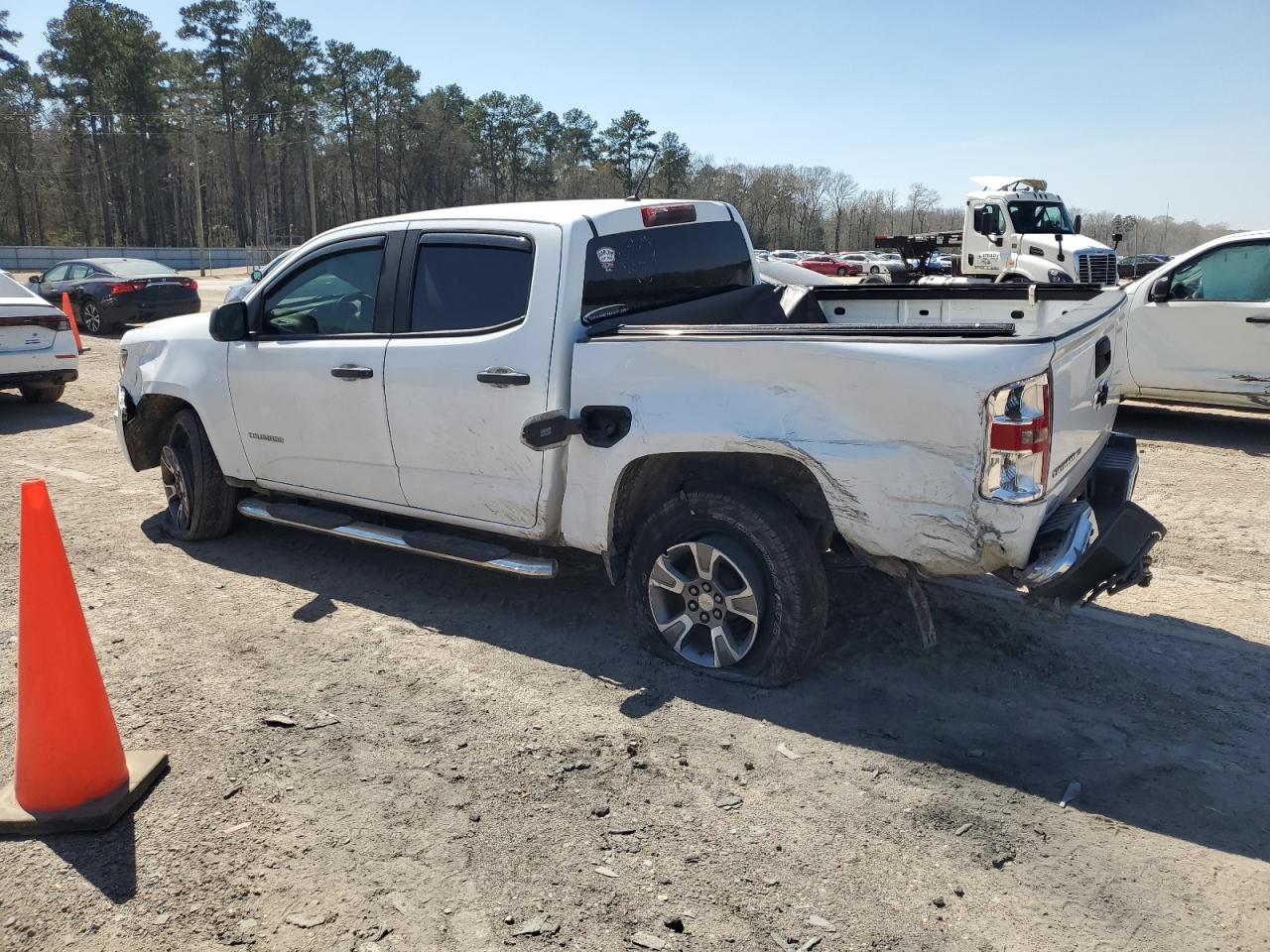 2018 Chevrolet Colorado VIN 1GCGSBEN1J1254756 Copart auction photo, rear end / front end damage thumbnail 2